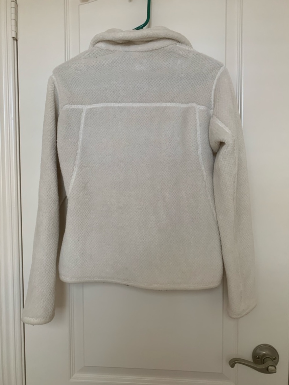 Patagonia Re-Tool Snap-T Fleece Pullover | Size Small | Raw Linen Cream - Picture 3 of 15